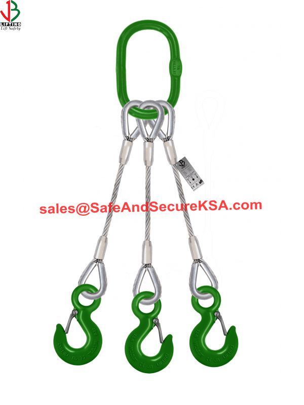 Three Leg Steel Wire Sling Safe & Secure Trading Company