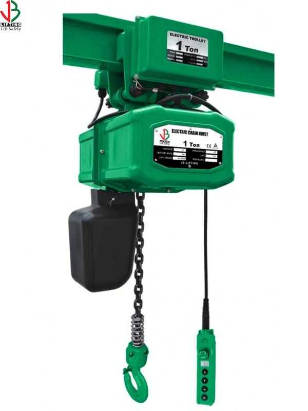 ELECTRIC CHAIN HOIST BLOCK WITH TROLLEY SSTC