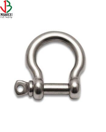 STAINLESS STEEL BOW TYPE SHACKLE SCREW PIN